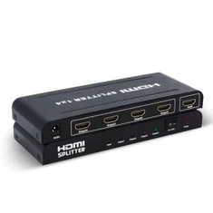 HDMI Splitter 1 en 4 out UHD 4k * 2k adaptador V1.4 amb capacitat certificada per a suport 3D