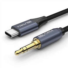 Cable USB TYPE-C mascle a 3,5 mm d'àudio macho 1m