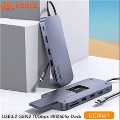 Carcassa Infiniti Pro USB3.2 GEN2 Dock 4K60HZ 10 Gbps M.2 per a MacBook Pro
