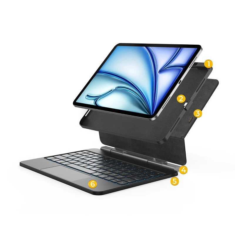 ipad keyboard case with USB hub details ipad keyboard case with USB hub details